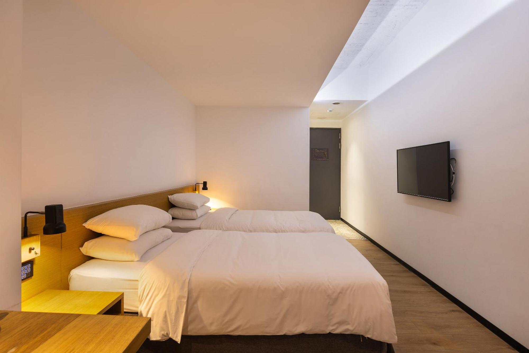 טאיצ'ונג Bluesky Hotel חדר תמונה